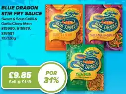 Bestway Blue Dragon stir fry sauce offer