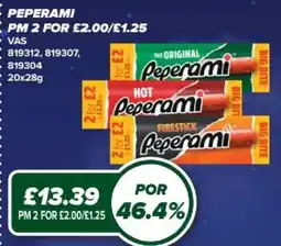 Bestway Peperami offer