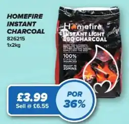 Bestway Homefire instant light bbq charcoal offer