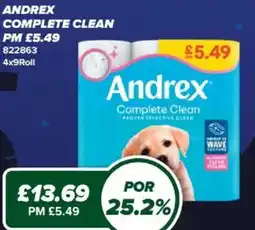 Bestway Andrex complete clean offer