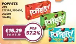 Bestway Poppets offer
