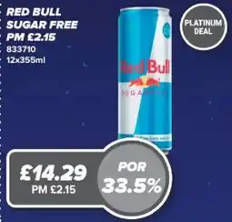 Bestway Red Bull sugar free offer