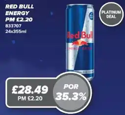 Bestway Red Bull energy drink offer