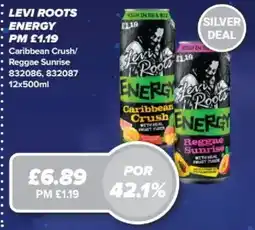 Bestway Levi Roots energy offer