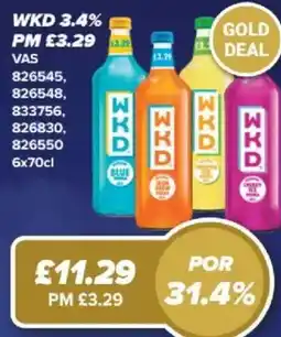 Bestway Wkd 3.4% offer