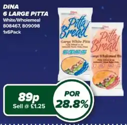 Bestway Dina pitta bread offer