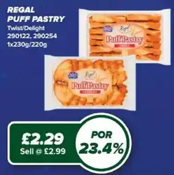 Bestway Regal puff pastry offer