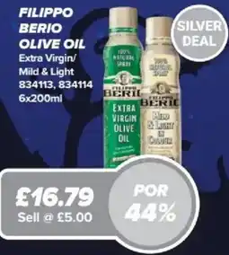 Bestway Filippo Berio olive oil offer