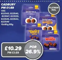 Bestway Cadbury offer