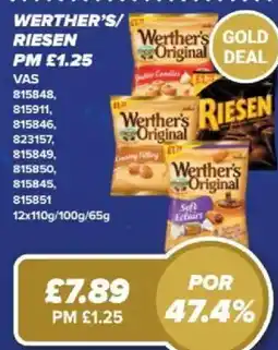 Bestway Werther's original offer