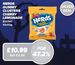 Bestway Nerds gummy clusters cherry lemonade offer
