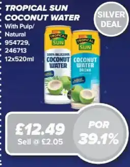 Bestway Tropical Sun coconut water offer