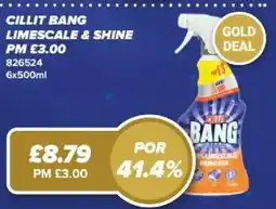 Bestway Cillit bang limescale & shine offer