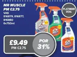 Bestway Mr Muscle offer