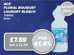 Bestway Ace floral bouquet laundry bleach offer