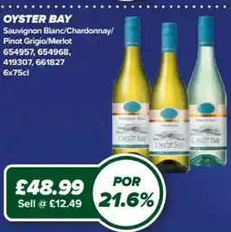 Bestway Oyster Bay Sauvignon Blanc/Chardonnay/Pinot Grigio/Merlot offer