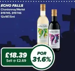 Bestway Echo Falls Chardonnay/Merlot offer