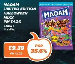 Bestway Maoam limited edition halloween mixx offer