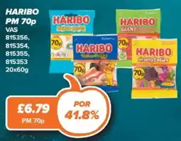 Bestway Haribo jelly babies offer