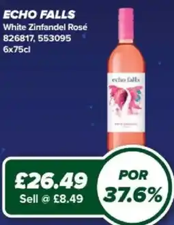 Bestway Echo Falls White Zinfandel Rosé offer