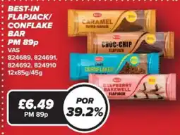 Bestway Best-in flapjack/conflake bar offer