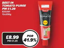 Bestway Best-in tomato puree offer