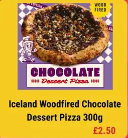 Iceland Iceland Woodfired Chocolate Dessert Pizza offer