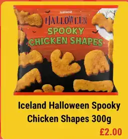Iceland Iceland halloween spooky chicken shapes offer