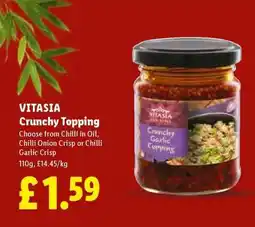 Lidl VITASIA Crunchy Topping offer