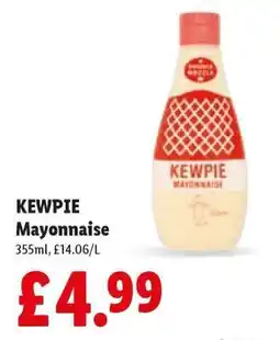 Lidl Kewpie Mayonnaise offer