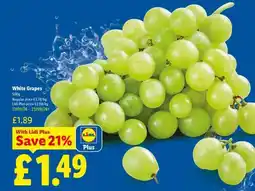 Lidl White Grapes offer