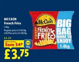 Lidl McCain French Fries offer