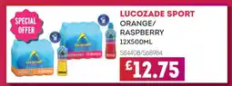 Bestway LUCOZADE SPORT offer
