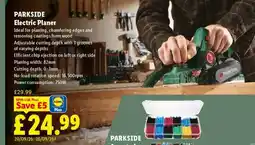 Lidl PARKSIDE Electric Planer offer