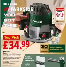 Lidl PARKSIDE Router offer