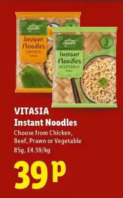 Lidl VITASIA Instant Noodles offer