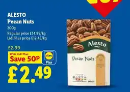 Lidl ALESTO Pecan Nuts offer