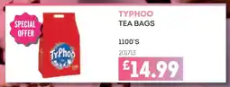 Bestway TYPHOO TEA BAGS offer