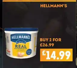 Bestway Hellmann’s Real Mayonnaise offer