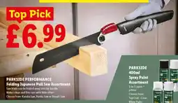 Lidl PARKSIDE PERFORMANCE Folding Japanese Pull Saw Assortment offer