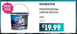 Bestway DOMESTOS PROFESSIONAL URINAL BLOCK offer