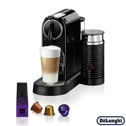Costco Nespresso by De'Longhi Citiz Capsule Coffee Machine & Aeroccino Milk Frother, Black offer