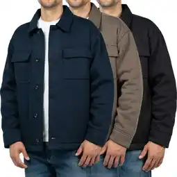 Costco Jachs Men's Quilted Shirt Jacket offer