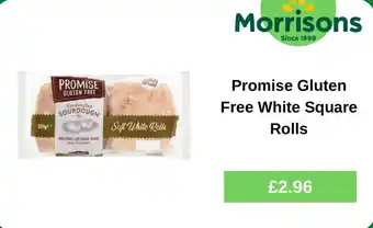 Promise gluten free white square rolls