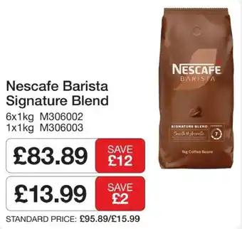 Nescafe Barista Signature Blend
