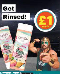 Poundland Cussons Creations Just Peachy offer
