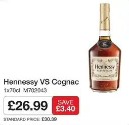 Booker Wholesale Hennessy vs cognac offer