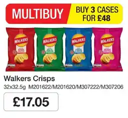 Booker Wholesale Walkers crisps offer