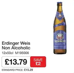 Booker Wholesale Erdinger Weis Non Alcoholic offer