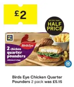 SuperValu Birds Eye Chicken Quarter Pounders offer